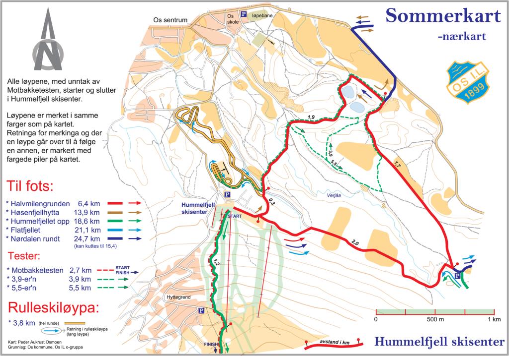 Sommerkart utsnitt